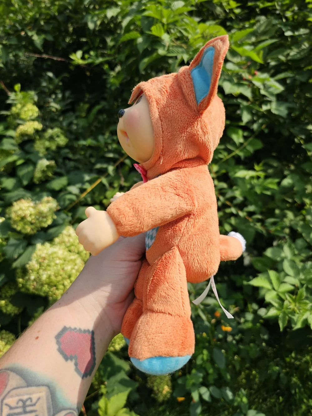 2017 Y2K Cabbage Patch Kids Cuties Plush Fox Costume Edition Nostalgia
